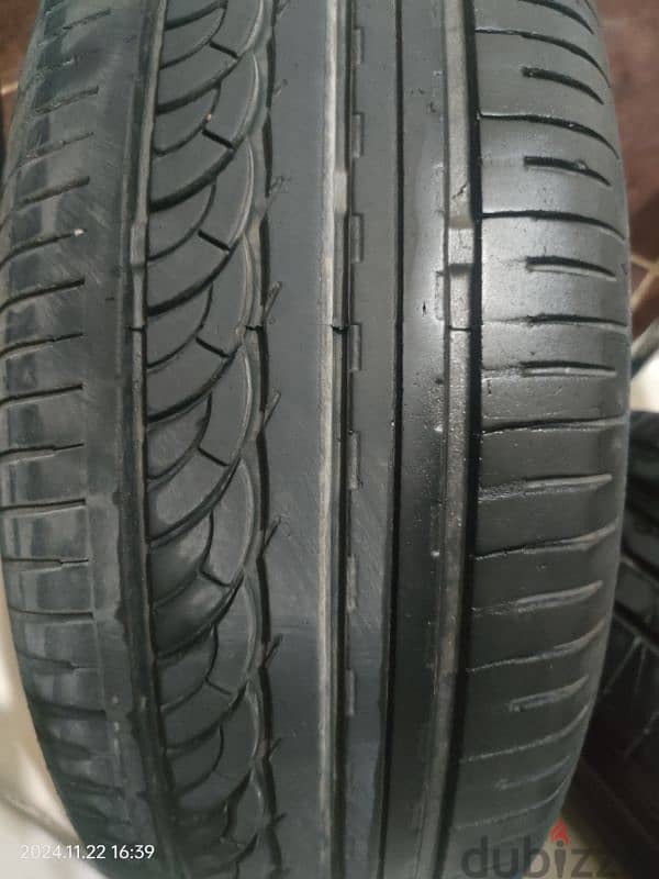 2 فرده كاوتش نانكنج تايوانى 195/60R15 بحاله جيده 1