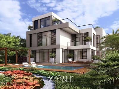 Villa For Sale with Installments till 2030 Overlooking lake in SA'ADA Compound