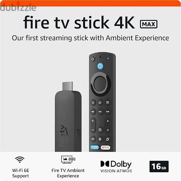 AMAZON FIRE STICK 4K MAX NEWEST MODEL 4