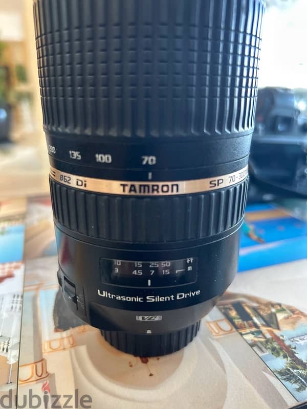 lens 70_300 tamron for Nikon F4.5,6 v ll 1