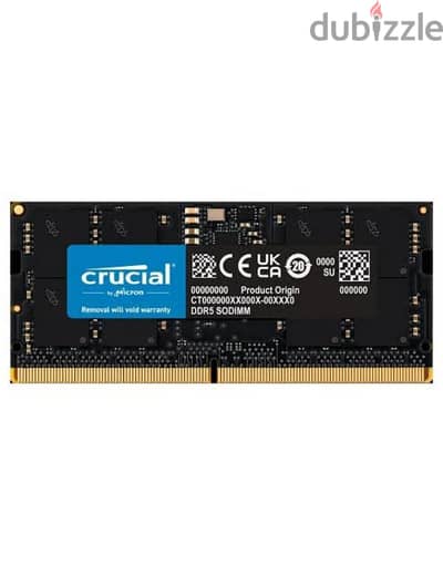 Ram Crucial 16G / 4800 HGHz for laptop