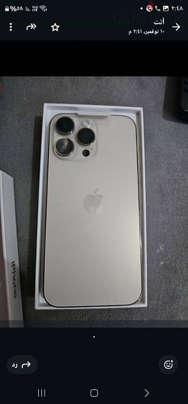 iphone 14pro max كسر زيرو حالة ممتازة 5