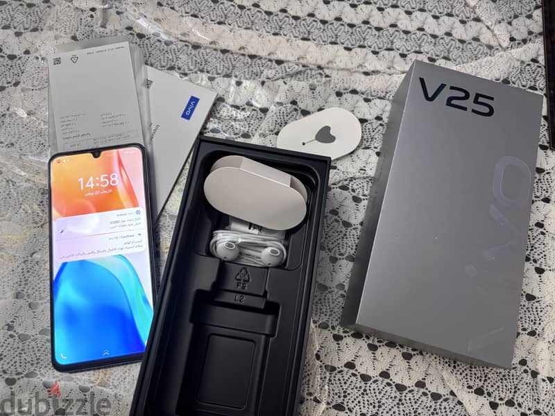 موبايل Vivo V25 5G Ram 8g 256g 1