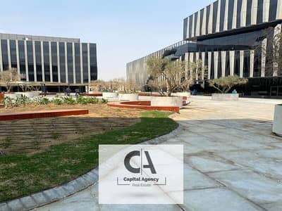 fully finished Admin office 185M for rent in EDNC Sodic - New Cairo