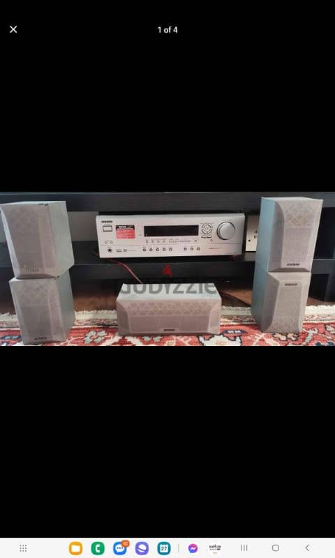 Onkyo HTR8230 هوم ثيتر اونكيو ، ٦ سماعات و صب ، صوت قوي و نقي 0