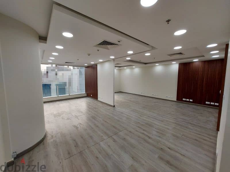 مكتب اداري للايجار 114م ع شارع التسعين ف التجمع الخامس Office For Rent 0