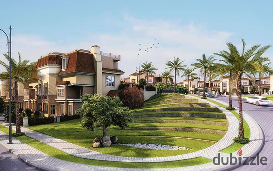 فرصة s villa للبيع باقساط على 8 سنوات فى كمبوند سراي مستقبل سيتي بجوار مدينتى Sarai Mostakbal City 0