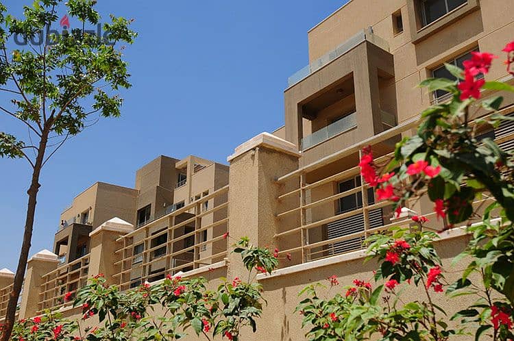 Semi - Finished penthouse for sale in village gate compound palm hills - beside auc 0