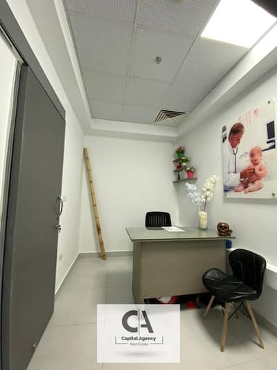 Clinic for sale, 40 square meters, very large, in Eterna - finished with air conditioners - Fifth Settlement