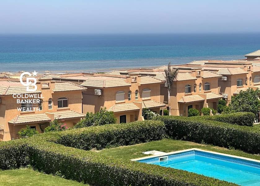 Chalet Fully Finished | Ready for Viewing | at Telal El Sokhna | Distinctive view on the sea | Near Porto Sokhna 0