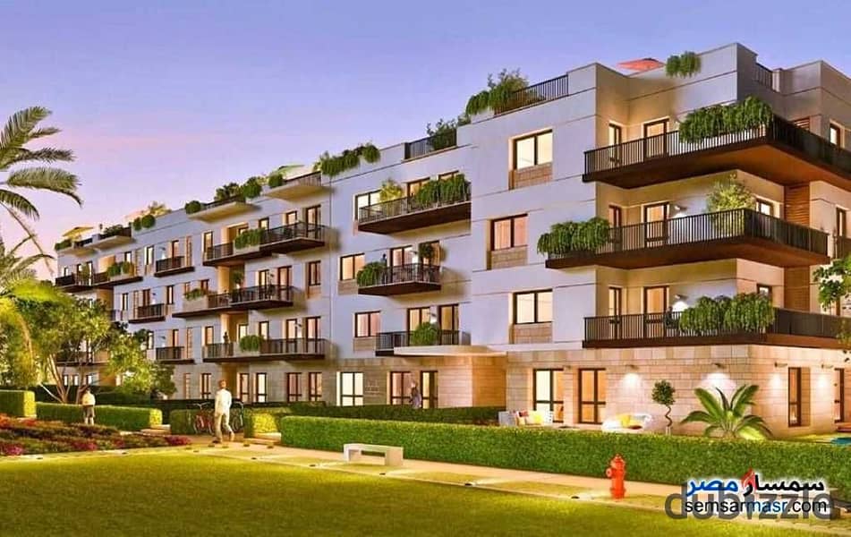 Apartment 127 m fully Finished with air conditioners facing north view of the landscape in Zed East Fifth Settlement 0