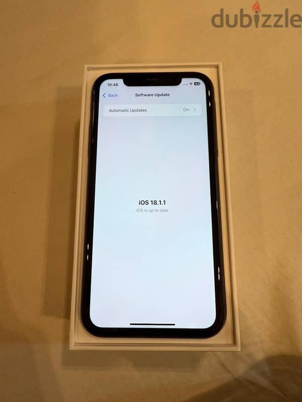 iphone 11- 128GB- with box- as new 3