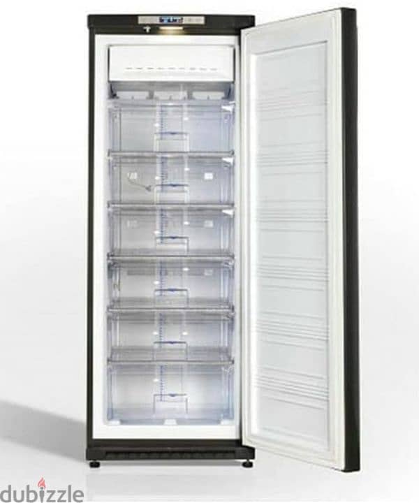 Kiriazi Freezer 6 Drawers NO-FROST Digital Silver METALIC used as new 1