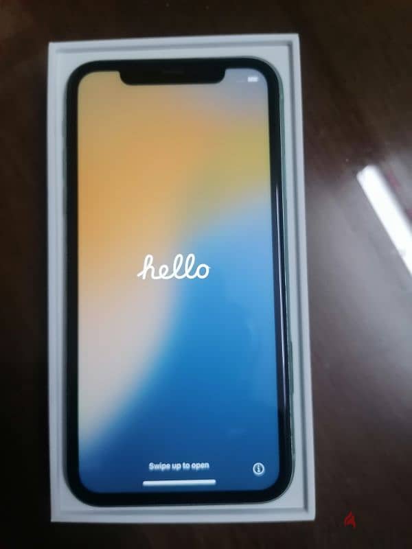 ايفون ١١ زيتوني ١٢٨ جيجا  Iphone 11 for sale 128 giga green 2