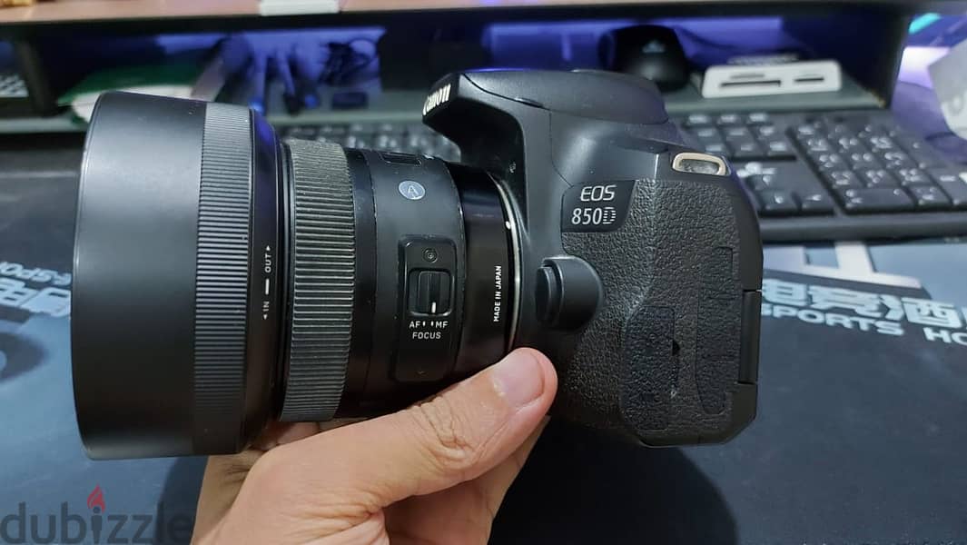 canon eos 850d بحالة الزيروووو 5