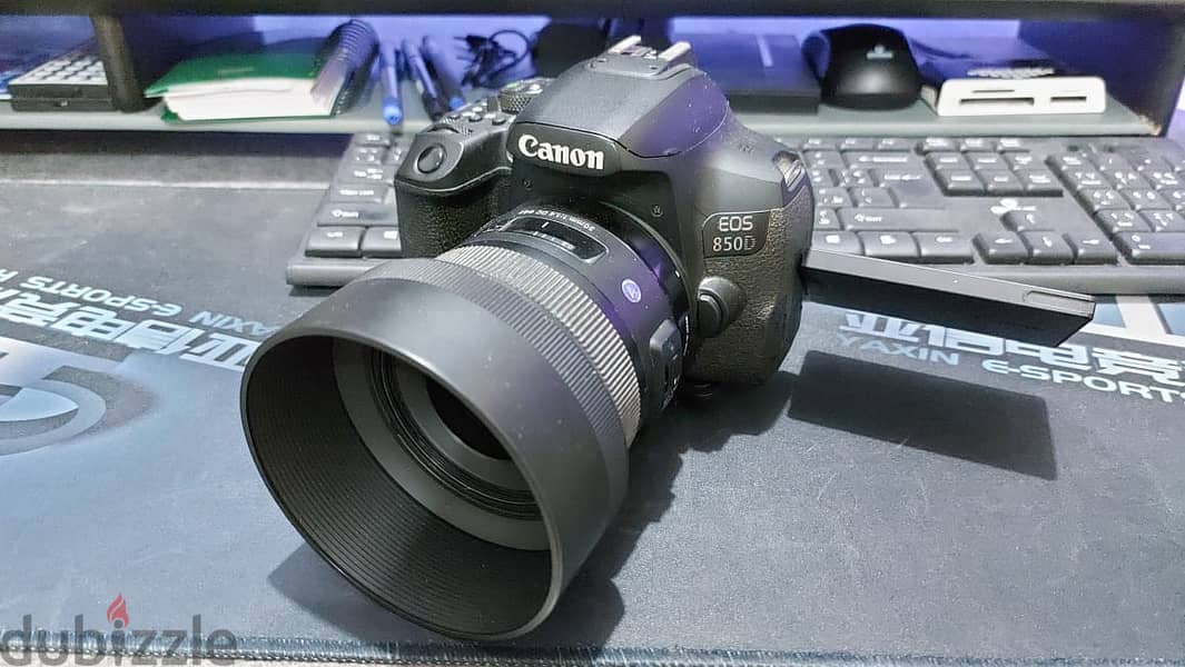 canon eos 850d بحالة الزيروووو 6