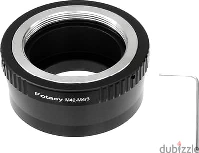 fotasy m42 screw mount lens to m43 olympus lumix adapter ادابتور