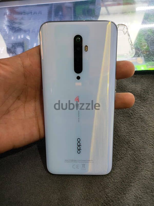 موبايل oppo Reno 2f لونة لبني او سماوي 3