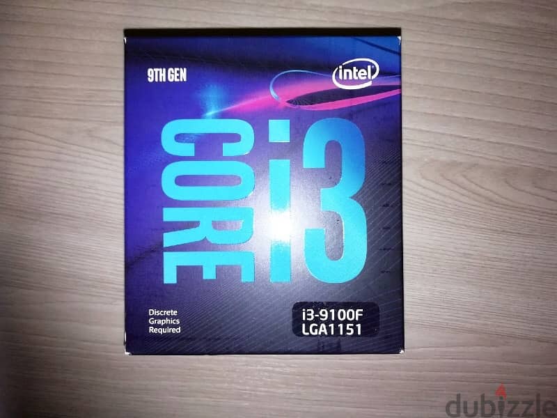 I3 9100f + Motherboard h310m بندل 1