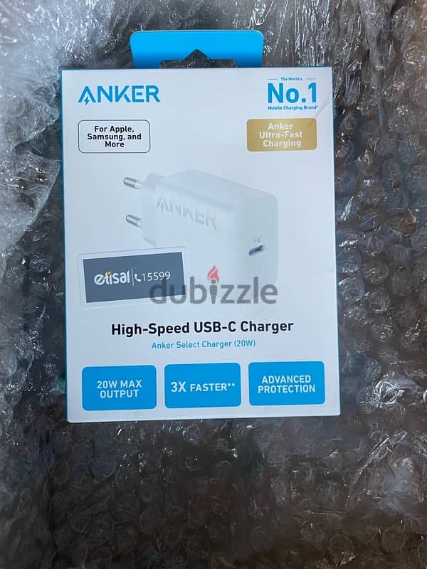 Anker charger 20W original شاحن انكر اصلي 1