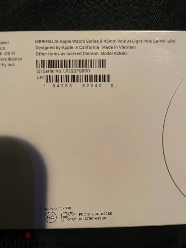 apple watch series 9 pink 45mm 1