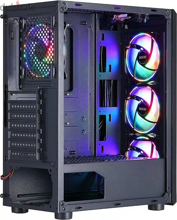 case hood c303 h و معاها 4مراوح Rgbبارخص سعر ممكن تشوفة و بكرتونتها 0