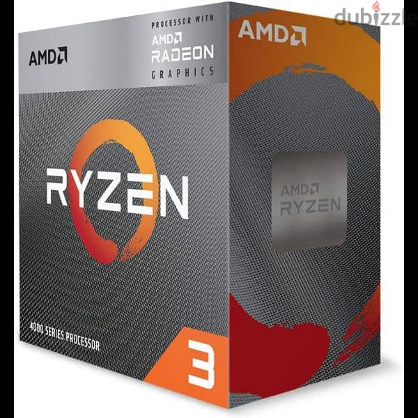 CPU AMD Ryzen 3 4100-3.8GHZ- 4.0GHZ-4C/8T BOX 0