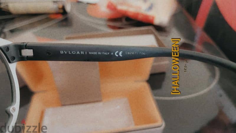 نظارة بلجاري جديدة نضارة بالتيكت Bvlgari sunglasses Authentic 5