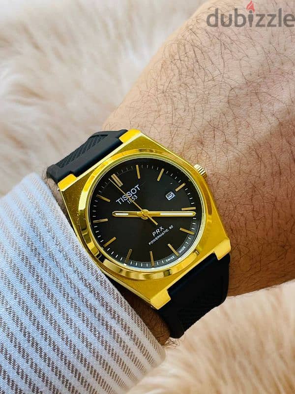 مع ساعة TISSOT PRIXهتعيش بأناقة 0