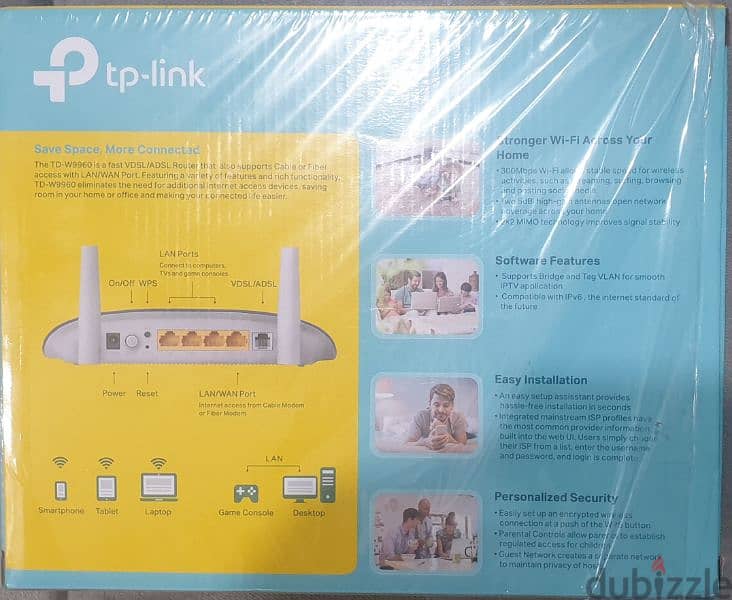 موديم راوتر  TP-LINK W9960 2