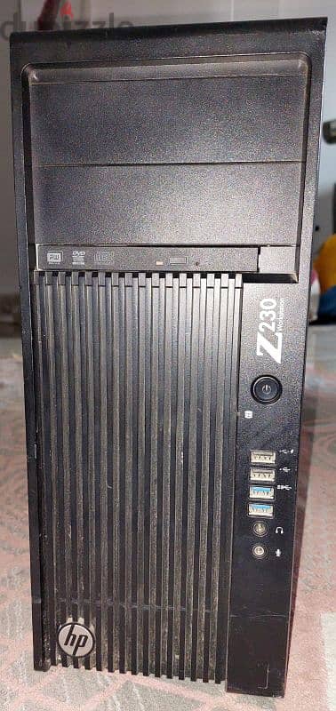 كيسه hp Z230 حاله ممتازه جدا يصلح لجميع الألعاب و الجرافك قابل للفصال 4