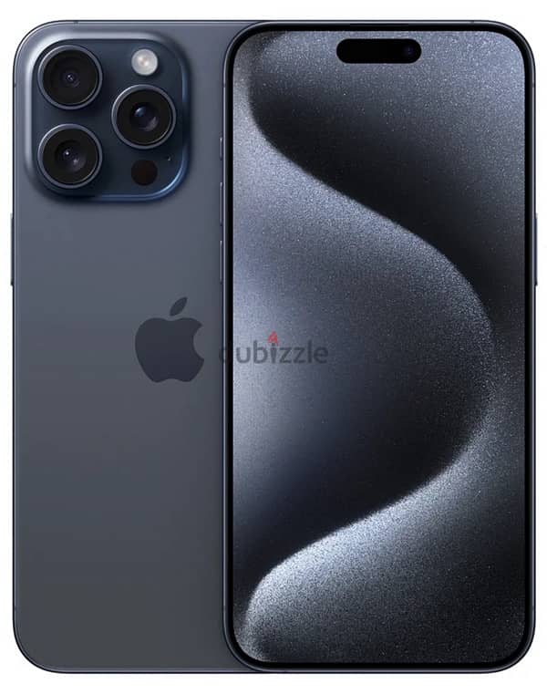 iphone 15 pro max 256GB علبة متبرشمه جديد 0