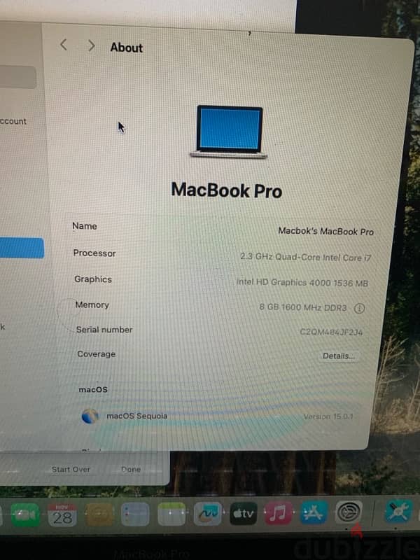 MacBook Pro 15” mid 2012 4