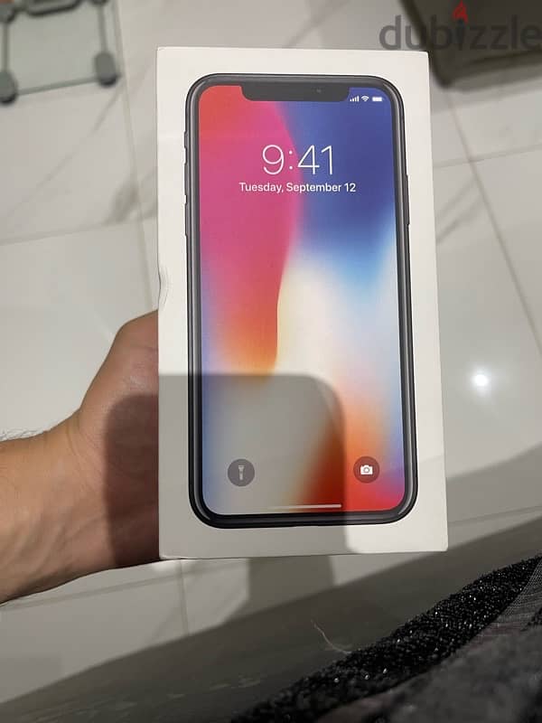 iPhone x black 256 5