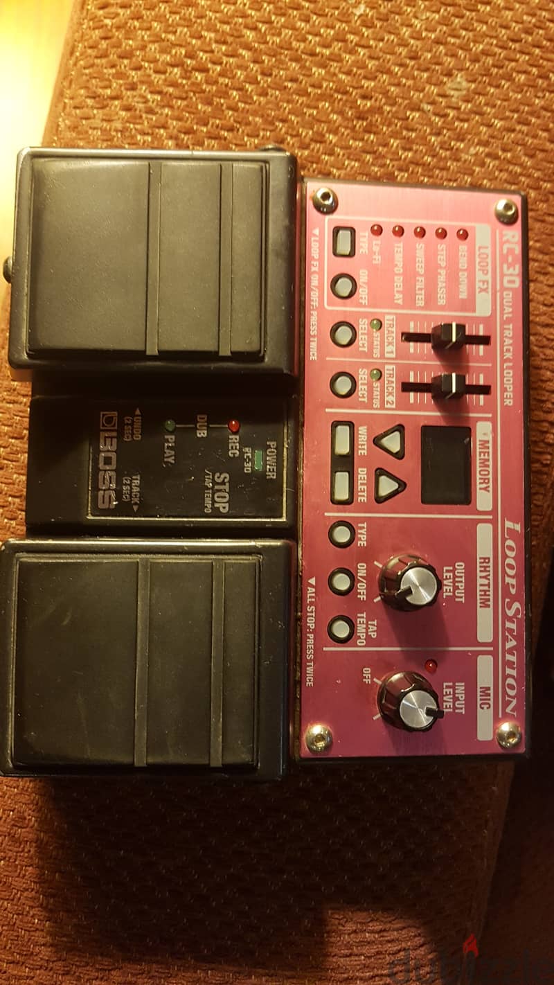 Boss rc 30 looper pedal 2