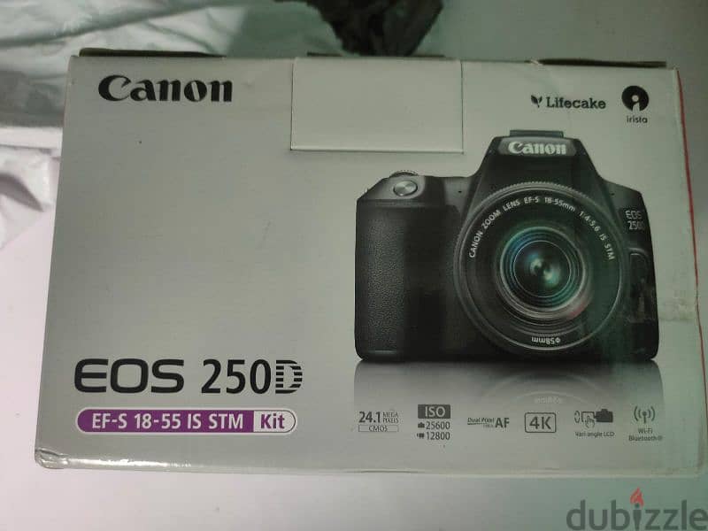 canon camera 250d 5