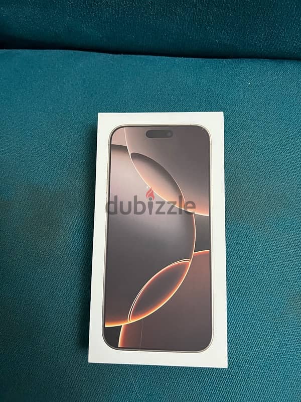 Iphone 16 Pro Max 256gb New Dubai Mall Edition Desert Titanium 0