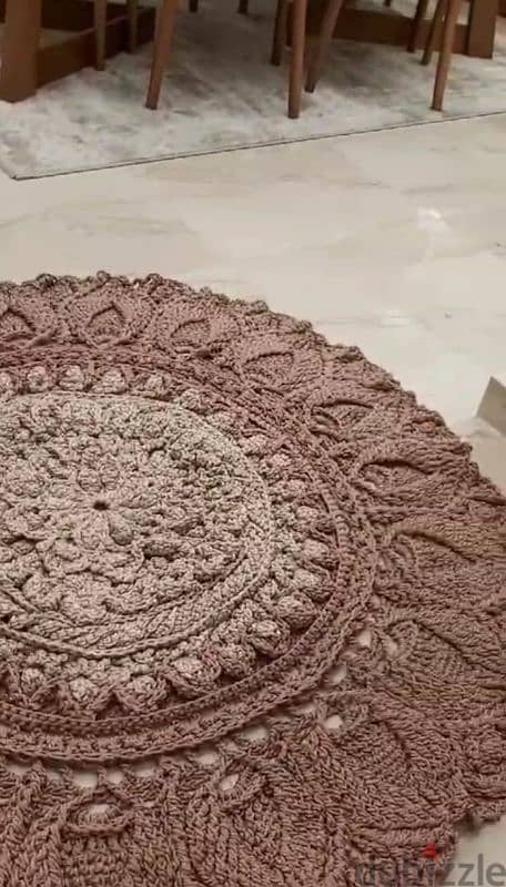 hand made carpet 3D سجاد يدوي مكرمية مصري 6