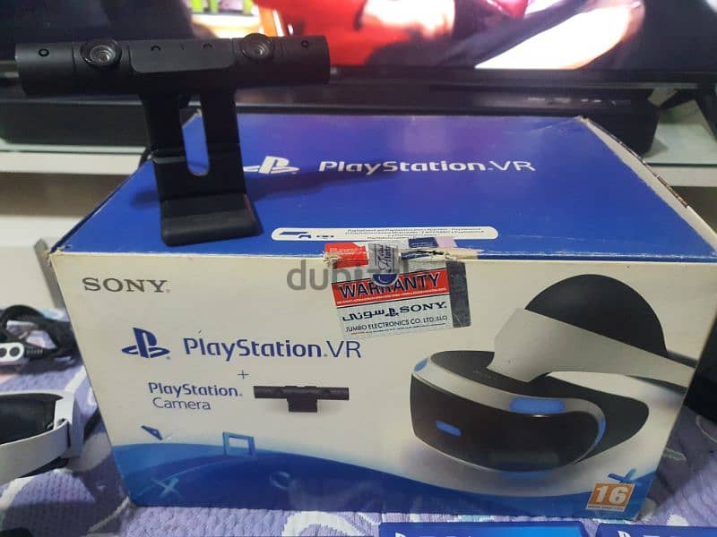 Sony  PS4 VR بالكرتونة 0