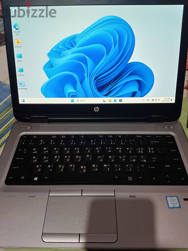 HP laptop core i5-g6 Ram 8gb SSD 128gb 0