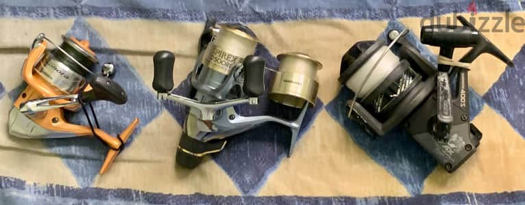 Shimano ماكينات صيد شيمانو أصلي Spirex RE, Sonora FB , AX400S