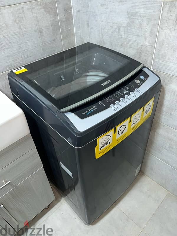 Zanussi 10kg Top load washing machine غسالة زانوسى ١٠ كيلو تحميل علوى 1