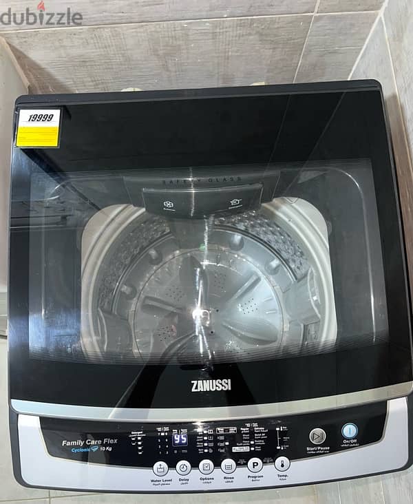 Zanussi 10kg Top load washing machine غسالة زانوسى ١٠ كيلو تحميل علوى 3