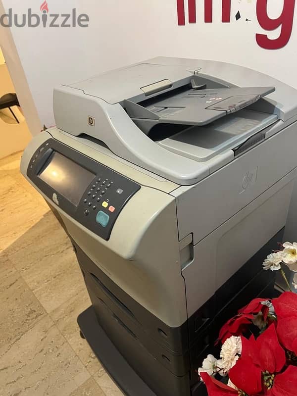 Hp laserjet m4345 MFP مكنة تصوير حالة ممتازة 1