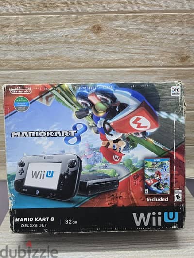 Nintendo Wii U Mario Kart 8 Deluxe Set Console Bundle