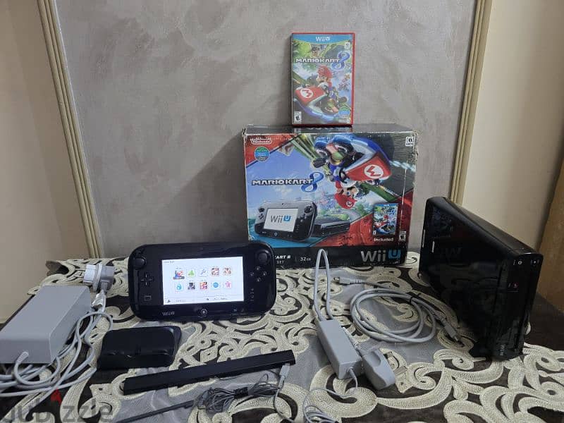 Nintendo Wii U Mario Kart 8 Deluxe Set Console Bundle 5