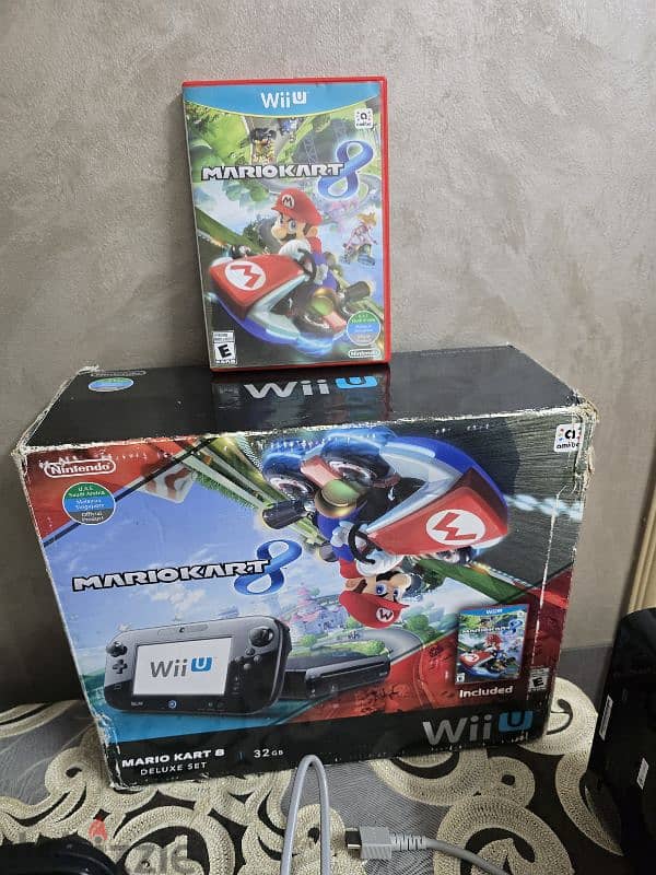 Nintendo Wii U Mario Kart 8 Deluxe Set Console Bundle 6