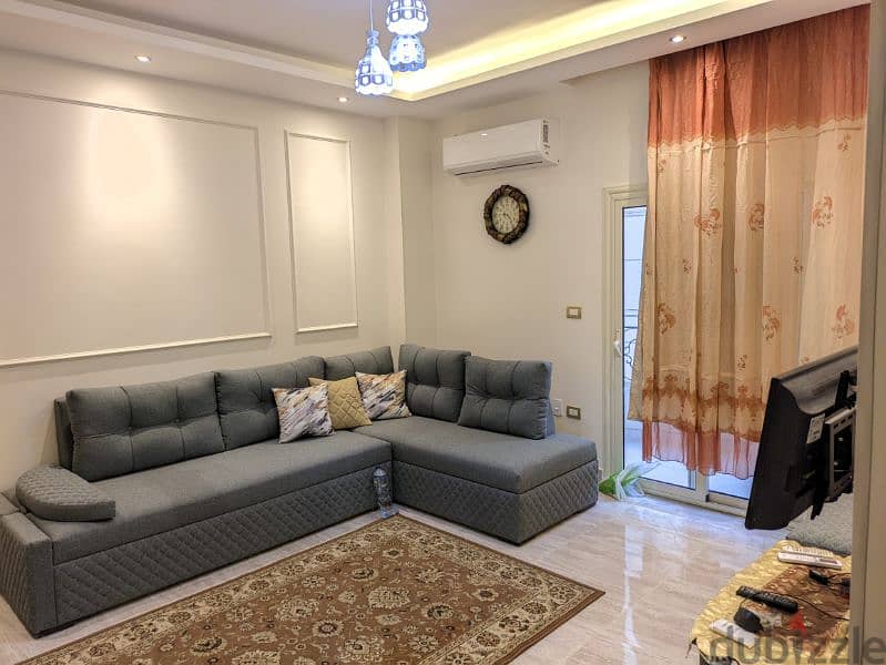 Fully Furnished apartment for rent New Cairo Banafseg شقة التجمع الاول 0