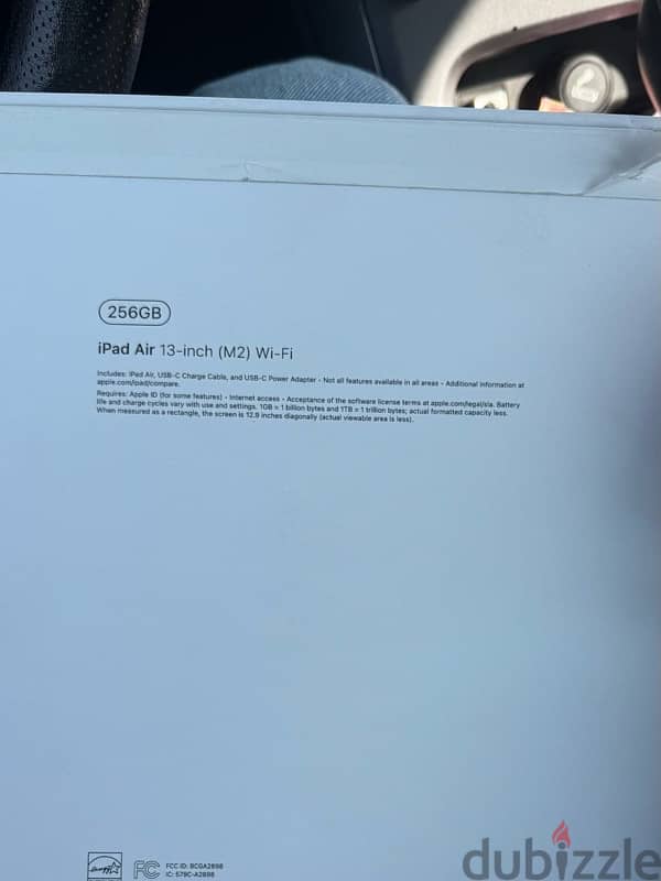 Ipad air 13inch 256gb brand new from tradeline - blue 0