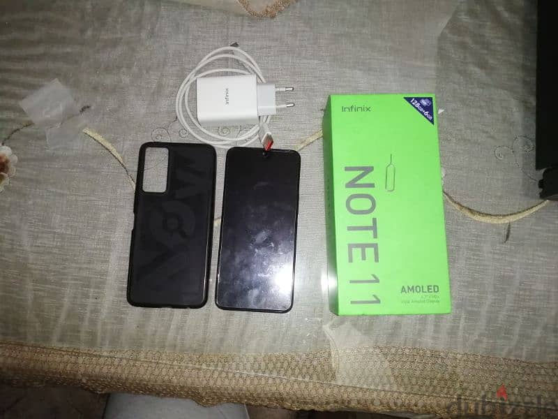 Infinix note 11 128gb 6+5ram انفنكس نوت 11 4